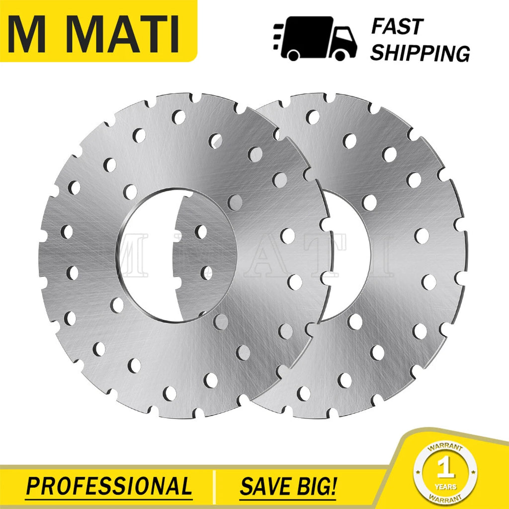 2 Front Brake Disc Rotors for Polaris Magnum 325 2x4 4x4 (2001–2002)