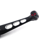 Black Skull Clutch Lever Mount Bracket for Harley Road King (1996–2007) & Sportster (1995–2003)