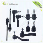 10Pcs Front Ball Joints Pitman Arm Tie Rod Links Kit for GMC Sierra 2500 HD (2001–2006)