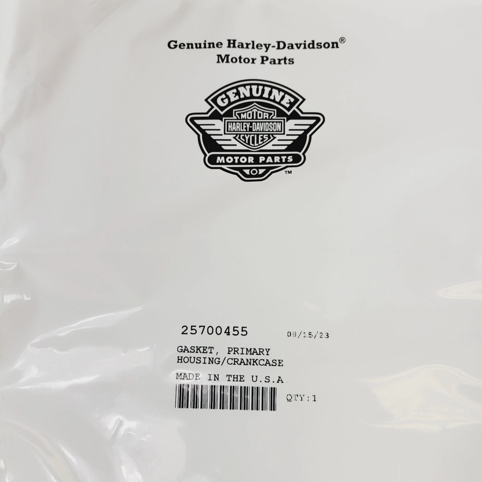 Primary Housing Crankcase Gasket for Harley-Davidson M8 (2017–2023) 25700455