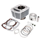 Top End Kit with 63mm Cylinder Piston Gaskets for Honda XL200R XL185 XR200R (1984–2002)