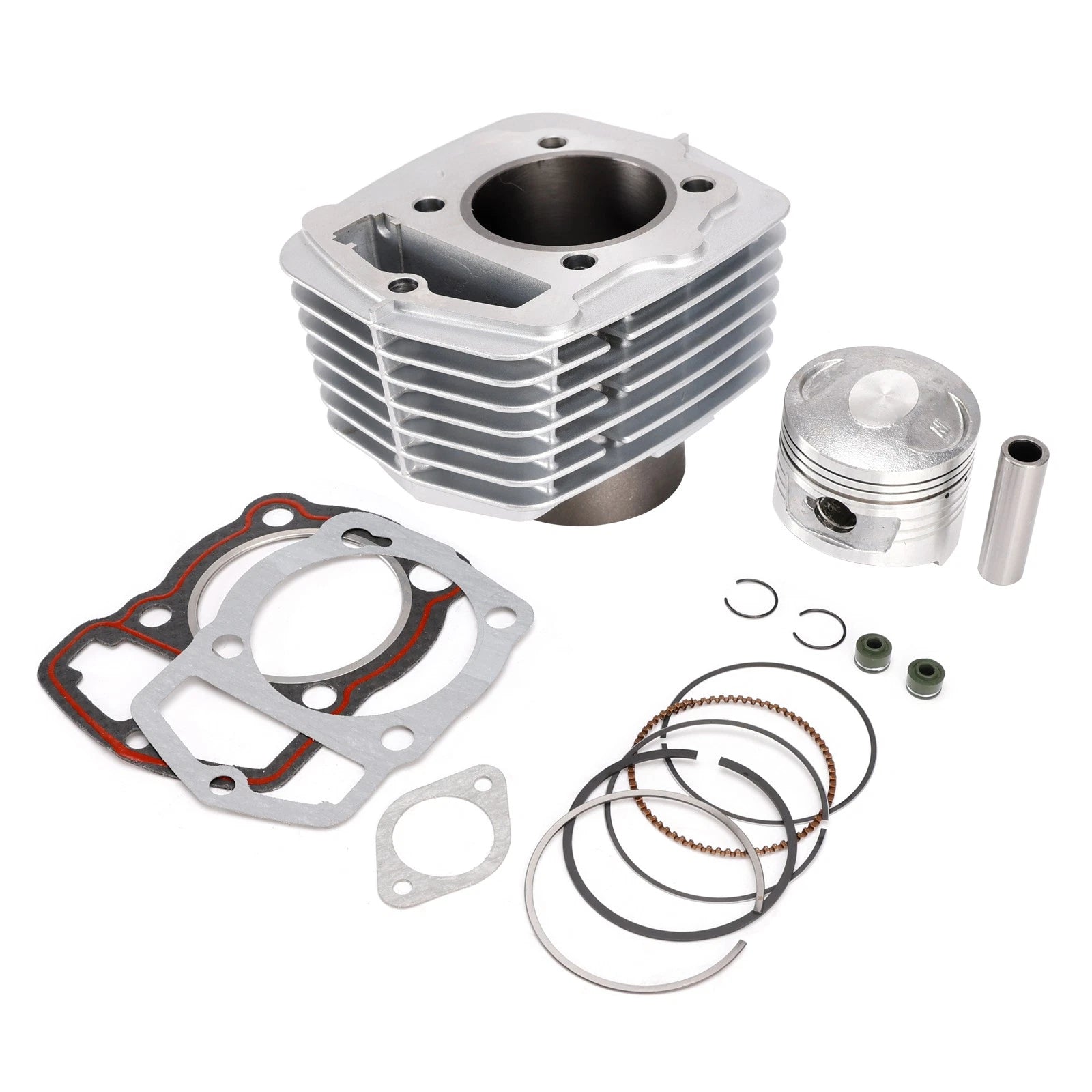 Top End Kit with 63mm Cylinder Piston Gaskets for Honda XL200R XL185 XR200R (1984–2002)
