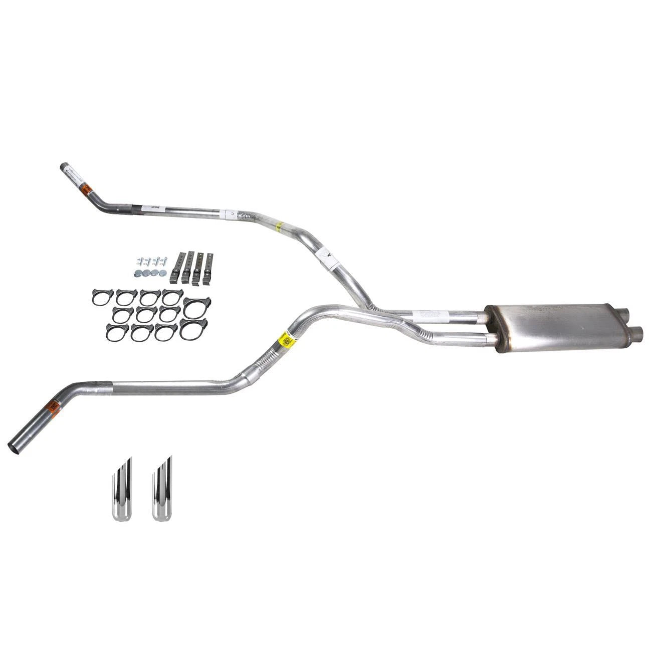 Dual Exhaust 2.5" Stainless Muffler for Tundra (2000–2007)