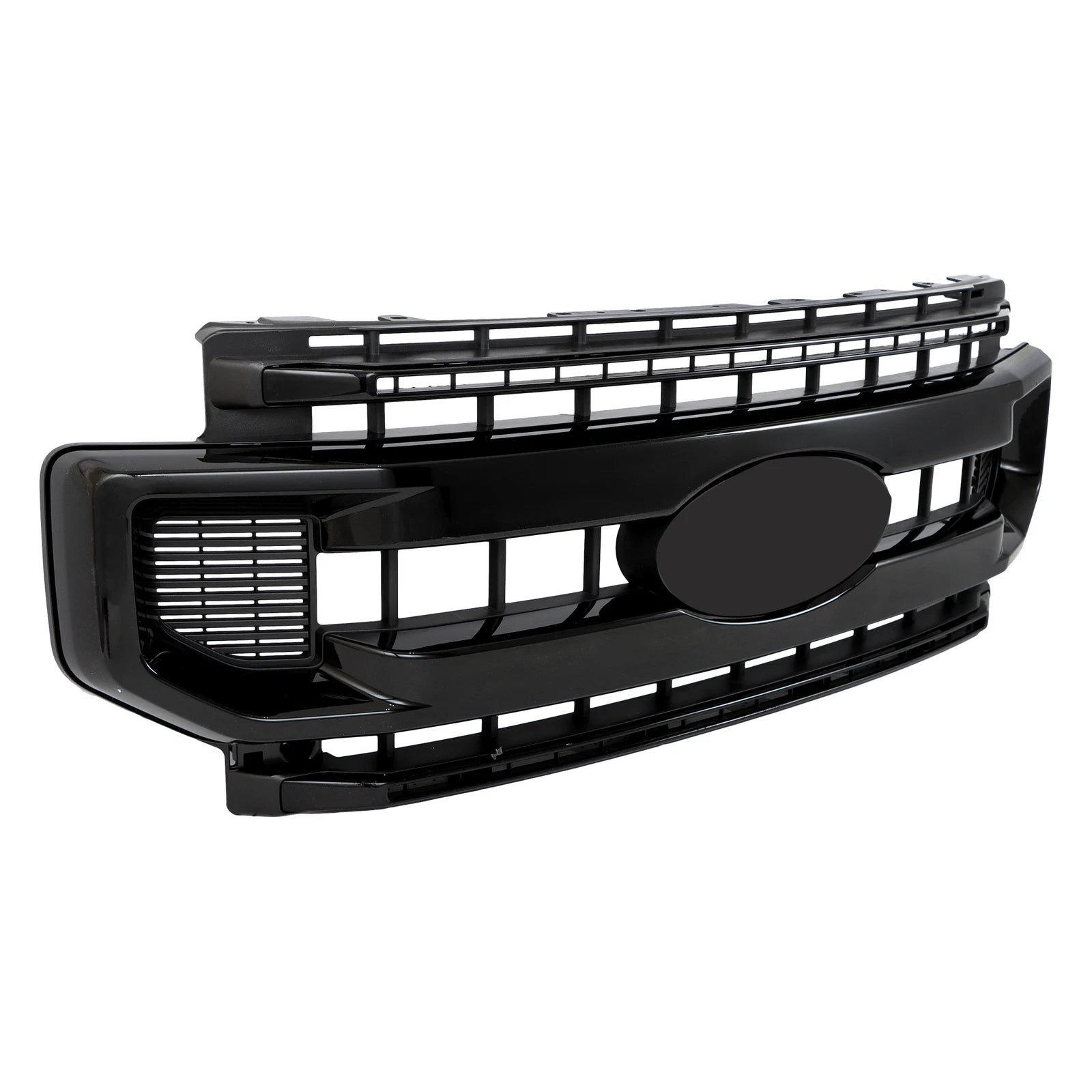 Front Bumper Grille for Ford F250 XL/XLT (2020–2022) LC3Z-8200-BA Gloss Black