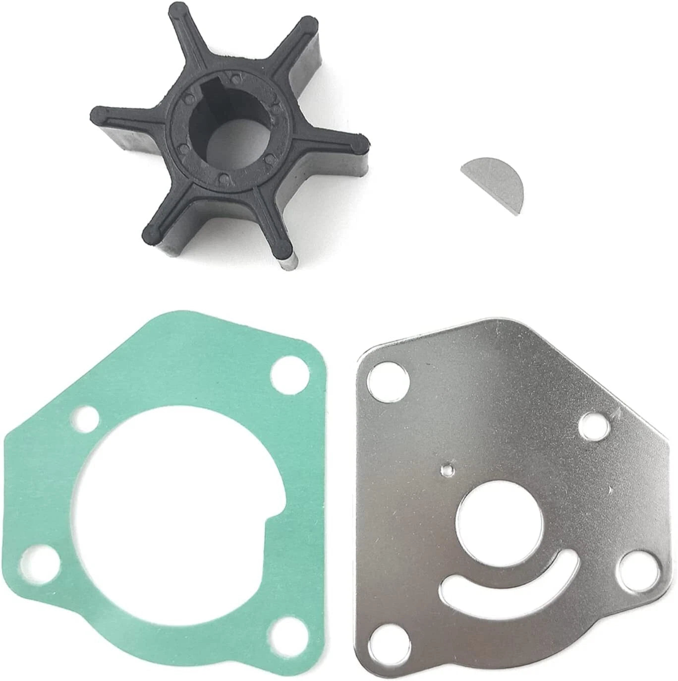 Water Pump Impeller Repair Kit for Suzuki Outboard DT8C DT9.9C (17400-92D01-000)