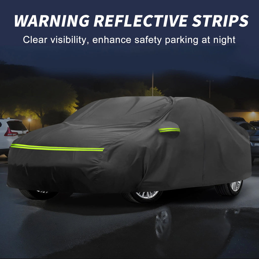 Waterproof Car Cover for Audi A6 Avant (2004–2024) 210D-PU, Zipper