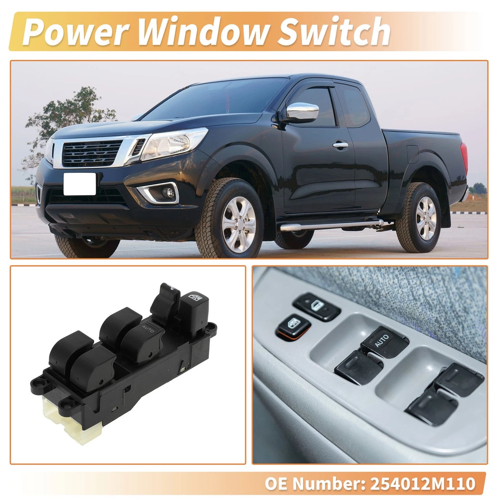 Power Window Switch for Nissan Sunny (No. 254012M110)
