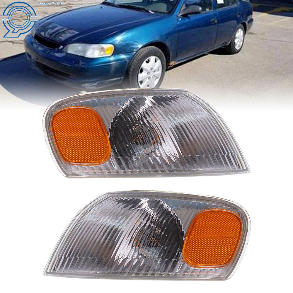 Set of 2 Corner Lights for Toyota Corolla (1998-2000)