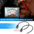 2Pcs Ignition Coil Connector Plug Harness for Ford Flex (2013–2019) No.CU2Z14S411AFA