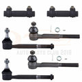 Set of 6 Tie Rod Ends for Chevy GMC K1500 K2500 K3500