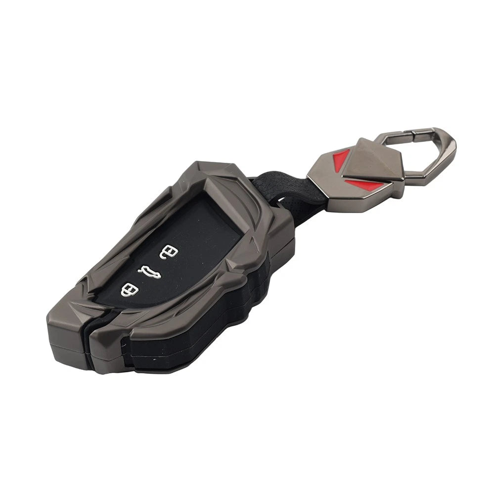 3 Button Key Shell Cover Fob for VW Polo, ID.3, Atlas, Seat Leon, Cupra