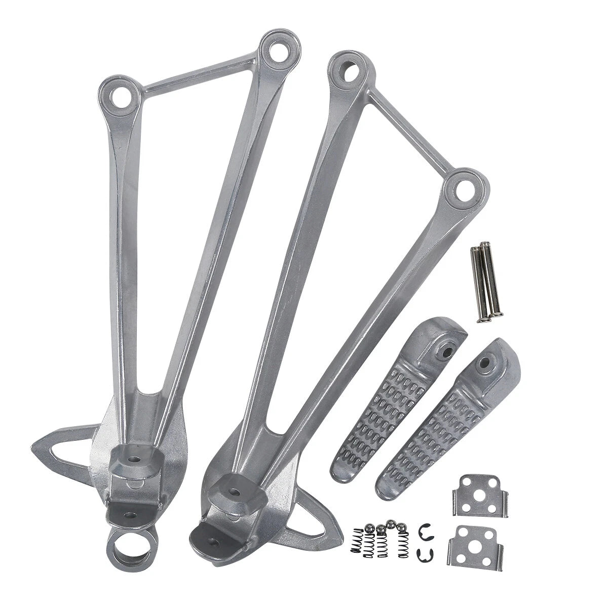 Driver Passenger Footrest Pegs Bracket for Kawasaki Ninja ZX6R (2013–2018)