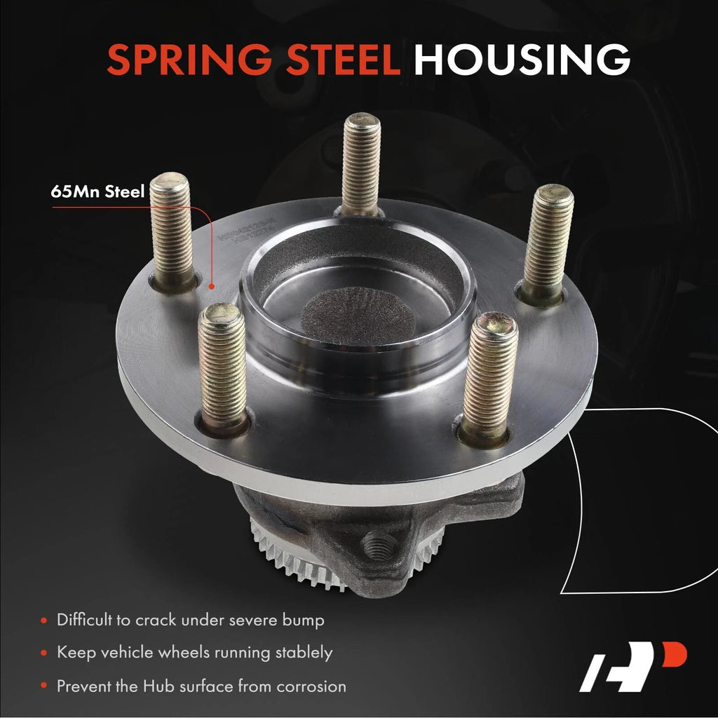 2X Rear Wheel Hub & Bearing Assembly for Mitsubishi Eclipse (2005-2012)