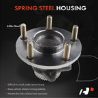 2X Rear Wheel Hub & Bearing Assembly for Mitsubishi Eclipse (2005-2012)