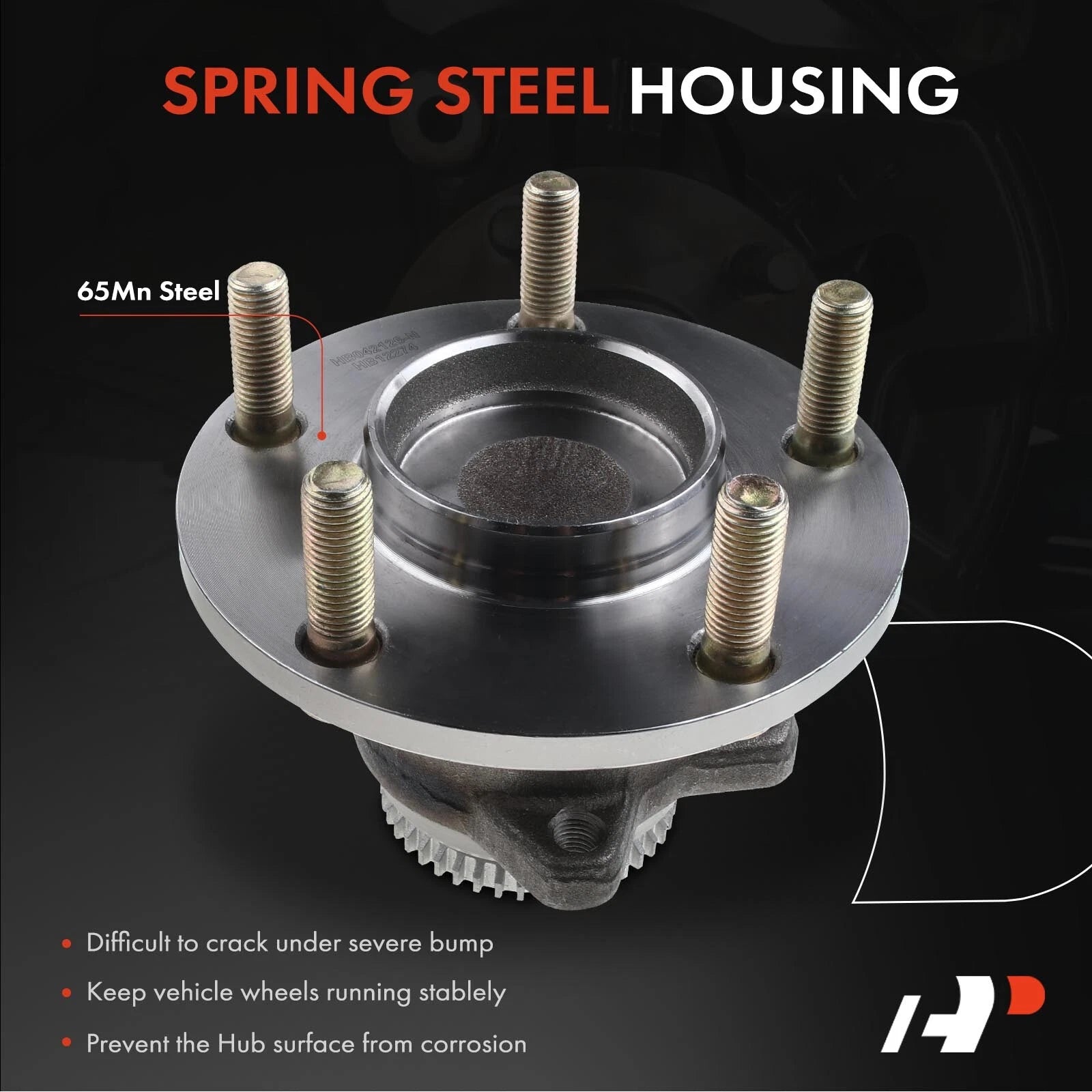 2X Rear Wheel Hub & Bearing Assembly for Mitsubishi Eclipse (2005-2012)