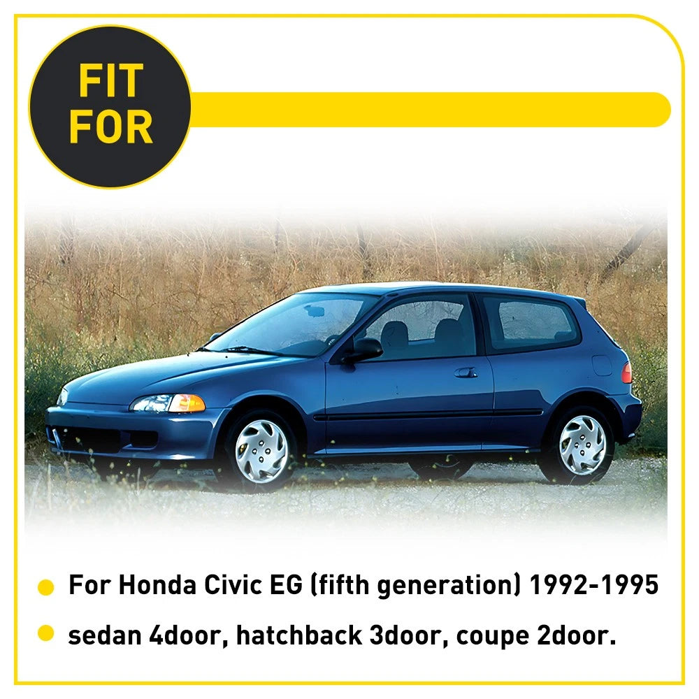 Rubber Weatherstrip Seal for Honda Civic EG Ferio (1992â1995)