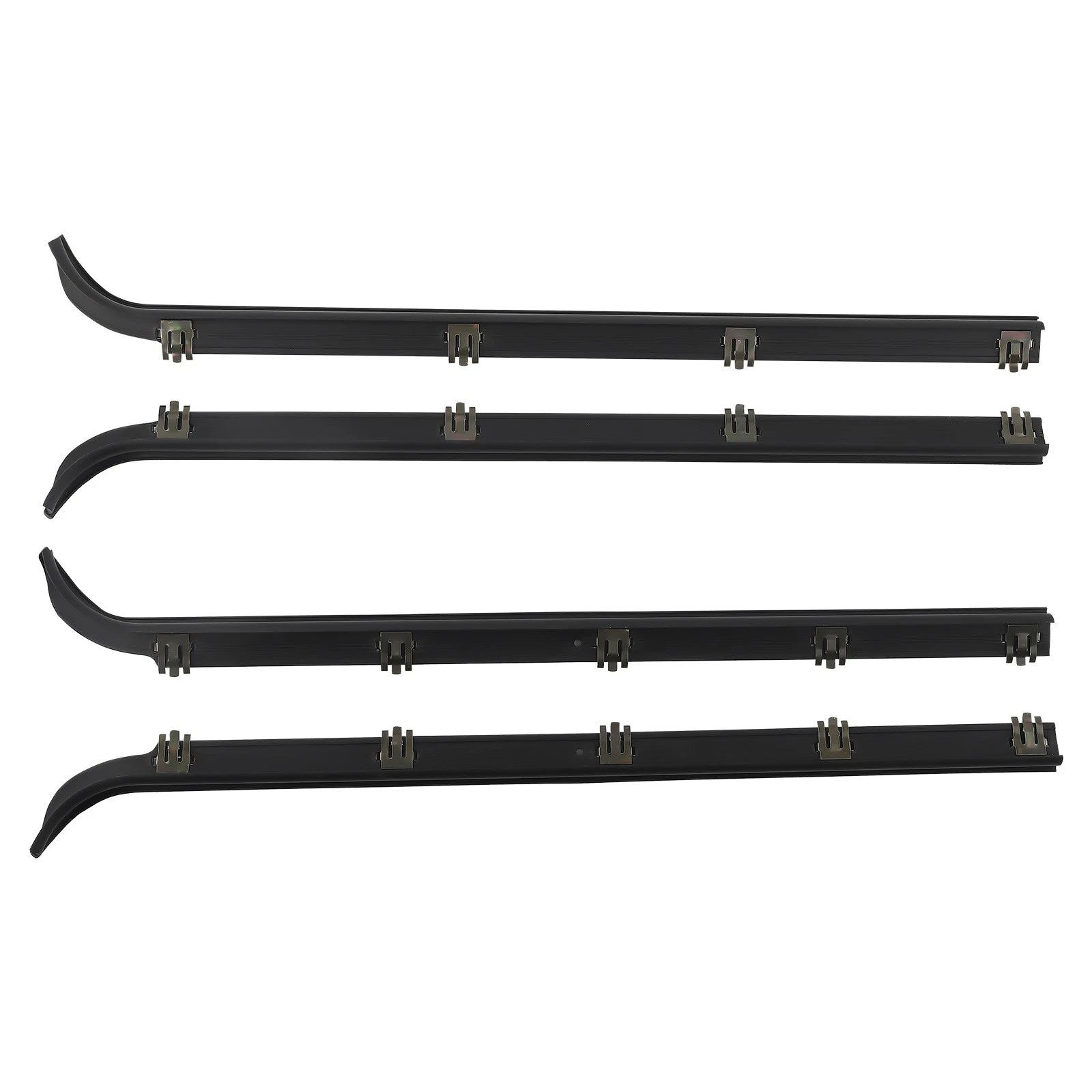 Window Sweep Felt Trim Seal Weatherstrip for Ford F250/F350/Bronco (1987–1997)