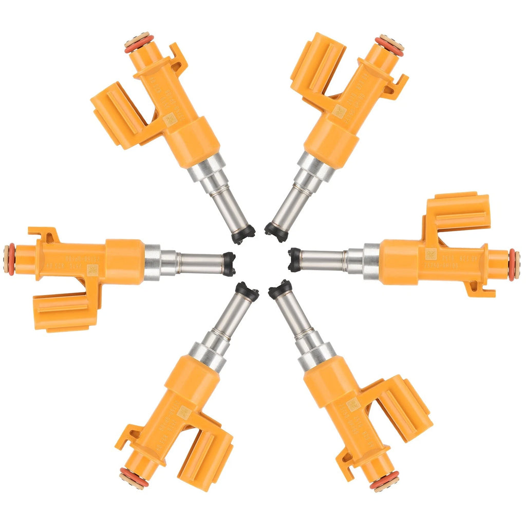 6X Fuel Injectors for Lexus RX350 (2016–2022) Toyota Tacoma (2016–2023)