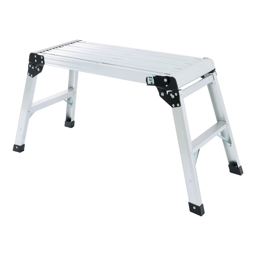 Aluminum Step Ladder for Work Platform (330 LBS Capacity)