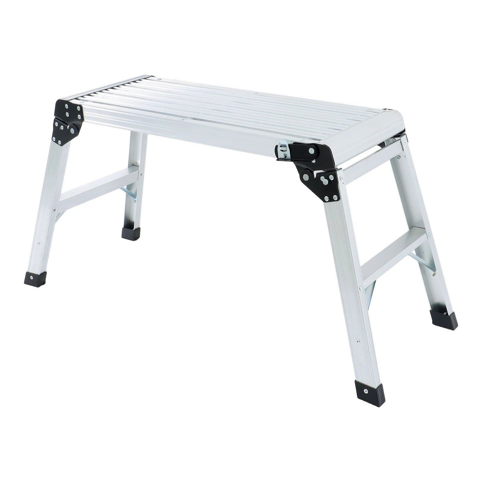 Aluminum Step Ladder for Work Platform (330 LBS Capacity)