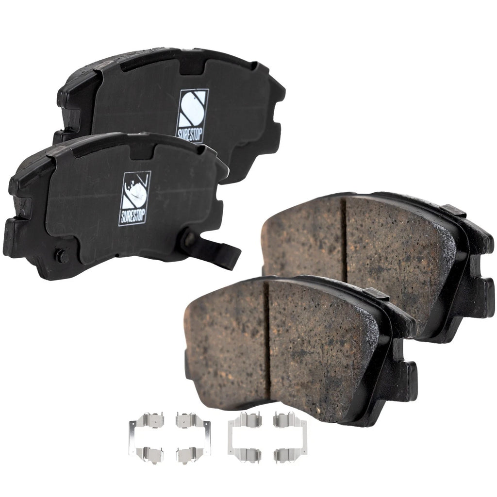 Front Ceramic Brake Pad Set for Dodge Ram 50, Raider (1986–1993)
