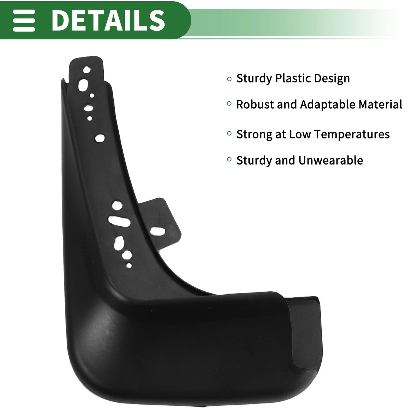 Mud Flaps Splash Guards for Hyundai Verna (2010–2014) W/ Mount Accessories