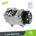 AC Compressor with Clutch for Honda CR-V (2003–2006)