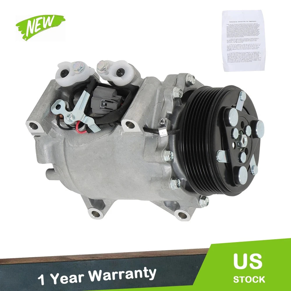 AC Compressor with Clutch for Honda CR-V (2003–2006)