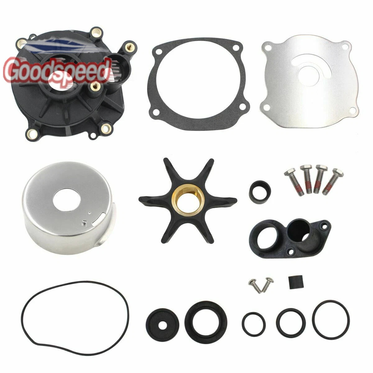 Water Pump Rebuild Kit for Johnson Evinrude V4, V6, V8 (1979–2006) 5001594