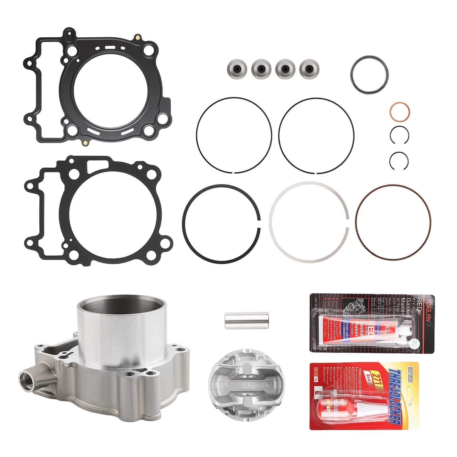 Complete Cylinder Piston Gaskets Kit for Polaris Ranger 570 RZR Sportsman (2014–2022)