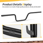 Handlebar & Grips w/ Bar End for Honda TRX450S TRX450ES Foreman 450 (1998–2001)