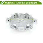 Wheel Center Cap No. 4260335840 for Toyota 4Runner (1 Pc)