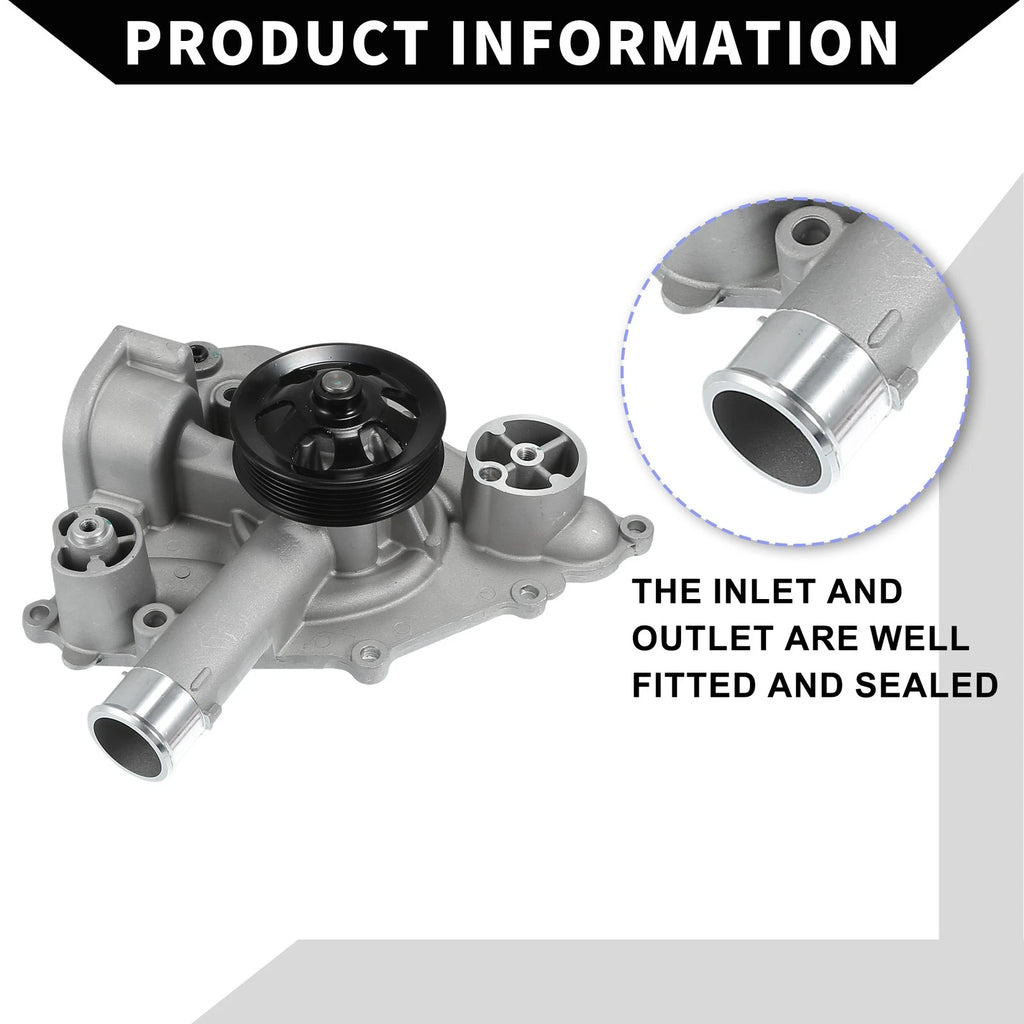 Water Pump for Chrysler 300 (2011–2022) No. 5038668AC/5038668AD with Gasket Kit