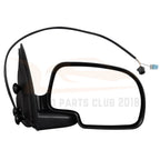 Passenger Side Power Heated Black Exterior Mirror for Chevy GMC (2003–2006)