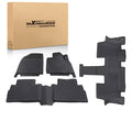 Set of 4 All-Weather Floor Mats for Kia Telluride (2020–2025) Rubber
