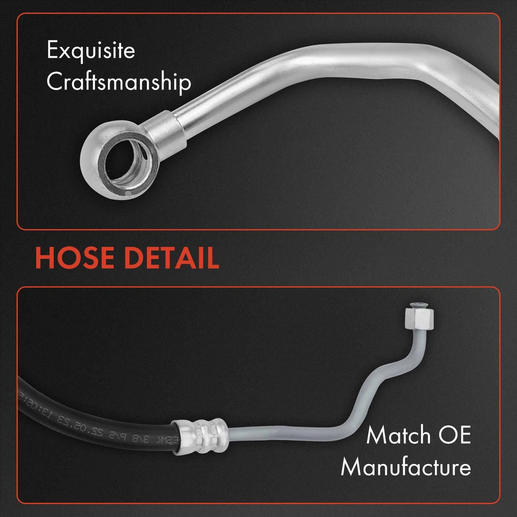 Power Steering Pressure & Return Line Hose for Kia Rio (2001-2002)