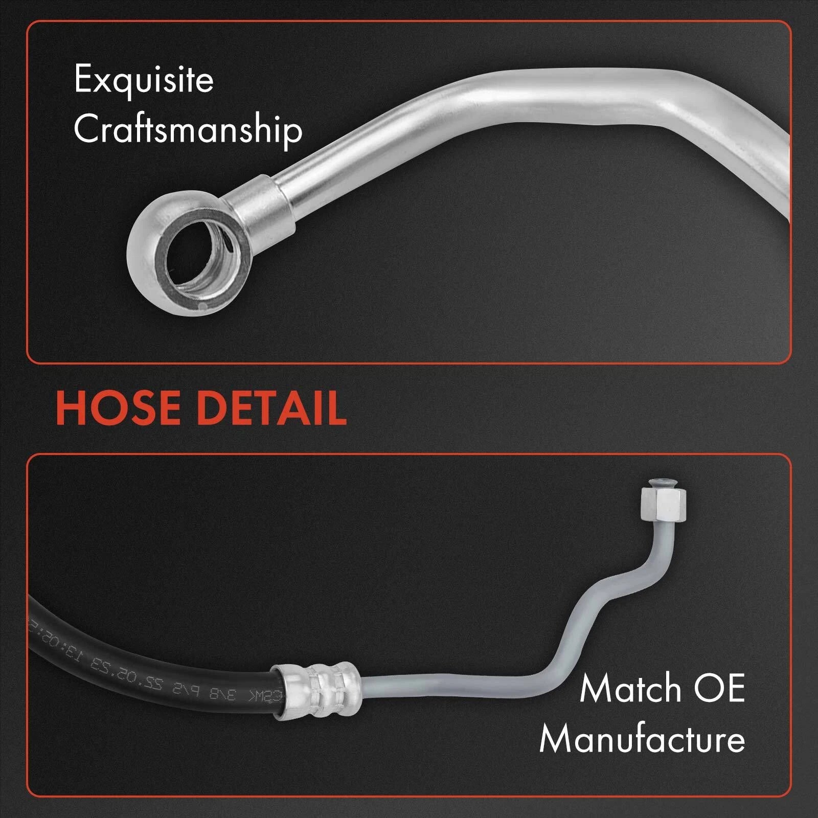 Power Steering Pressure & Return Line Hose for Kia Rio (2001-2002)