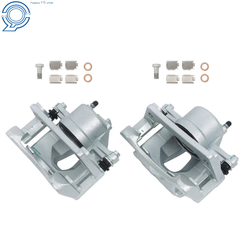 Set of 2 Front Brake Calipers for Jeep Liberty KJ (2002–2007)