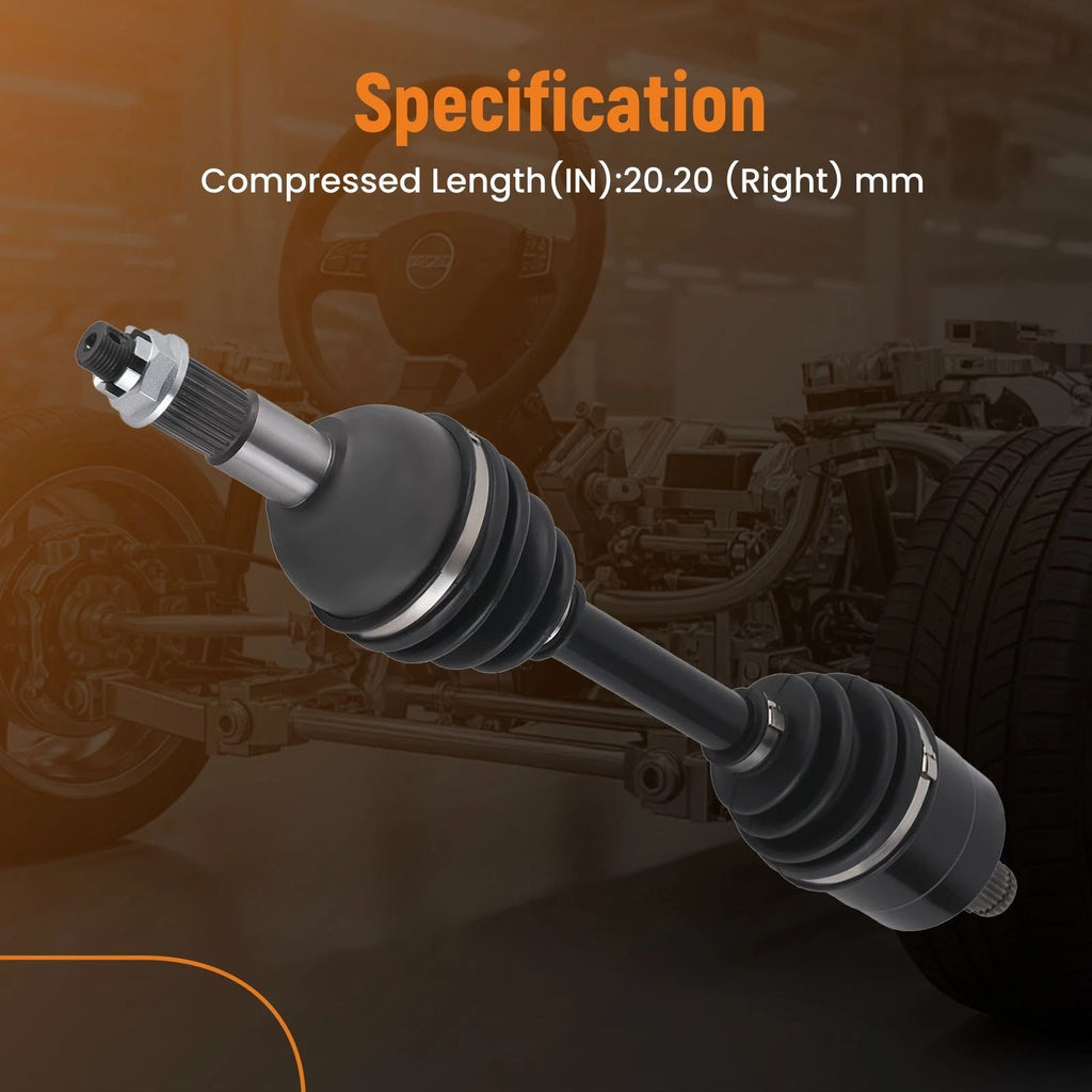 Rear Right Complete CV Joint Axle for Can-Am Outlander 800 (2008–2009)