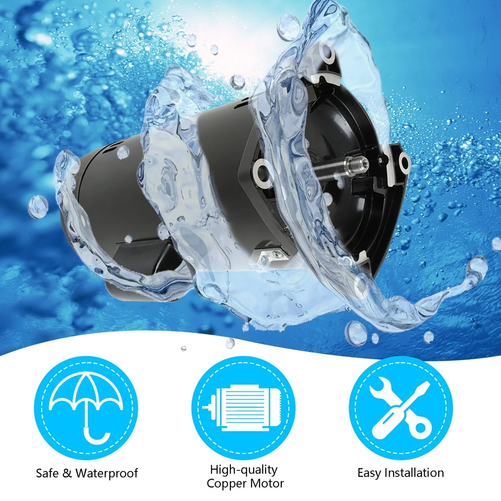 2HP Pool Pump Motor for Inground Pools (USQ1202)