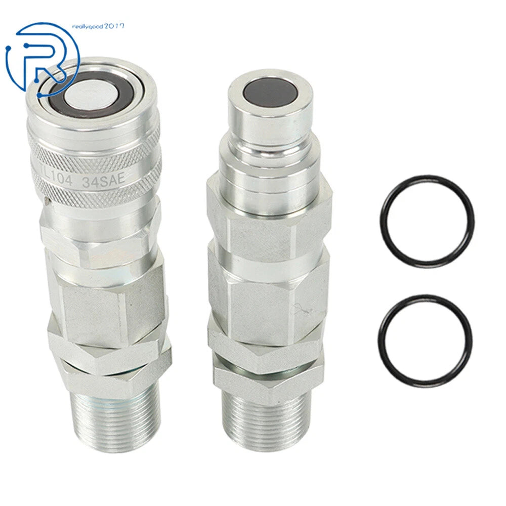 Hydraulic Quick-Connect Coupler for John Deere 35G 50C 260 325 CT332 