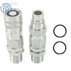 Hydraulic Quick-Connect Coupler for John Deere 35G 50C 260 325 CT332 