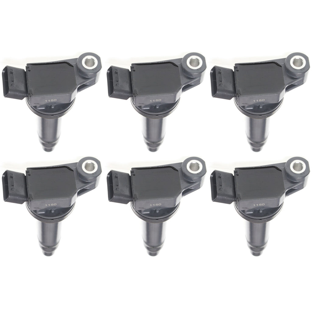 Set of 6 Ignition Coils for Toyota Camry Highlander Sienna Avalon RX400h