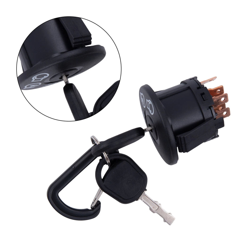 Ignition Key Switch with Key for Lawn Mower Tractor (Fits )