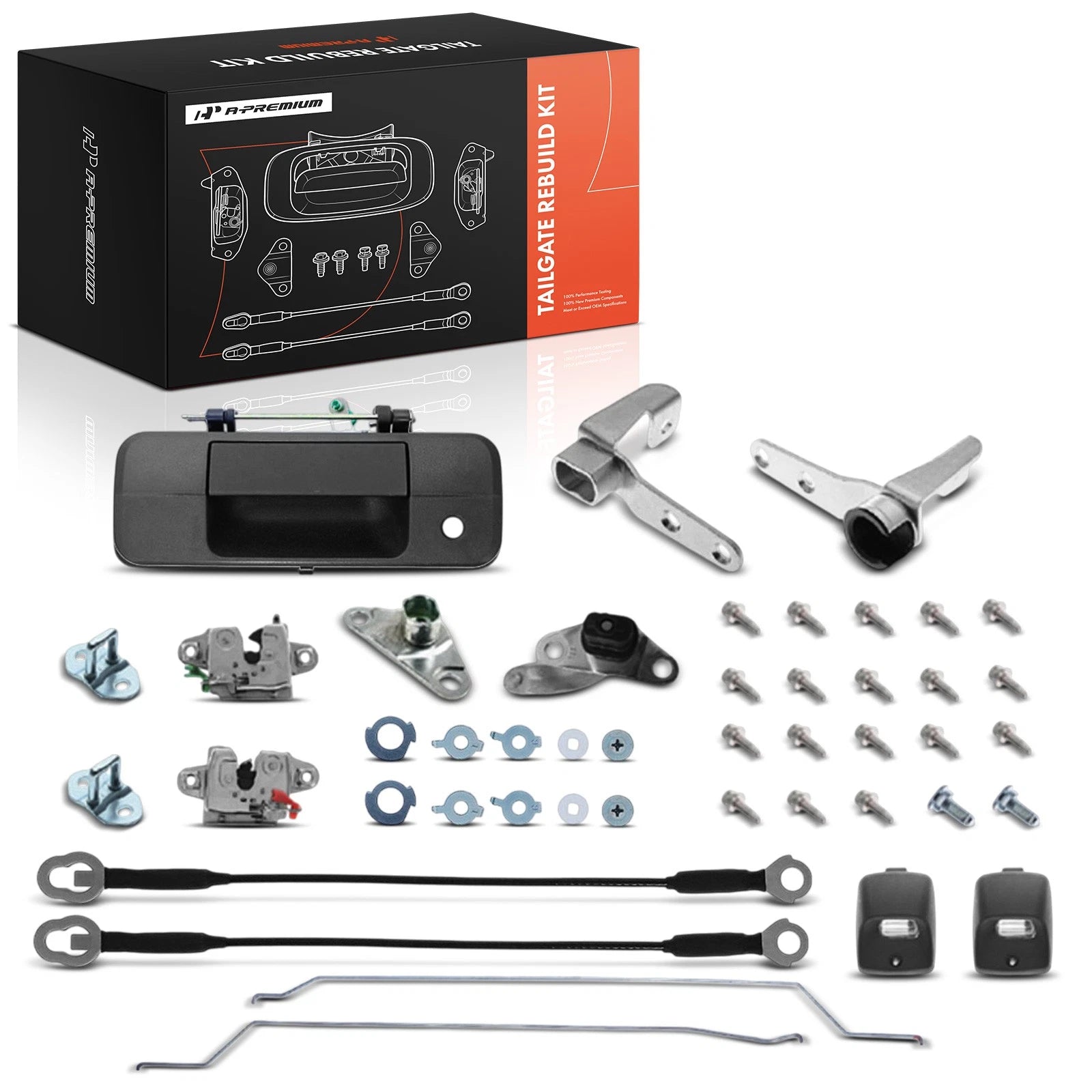 Tailgate Hardware Rebuild Kit for Toyota Tundra (2007-2021)