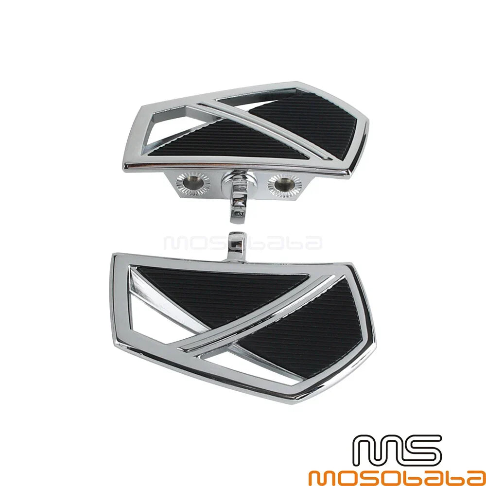Chrome Foot Peg Set  Footpegs for Harley Softail Standard (2018-2023)