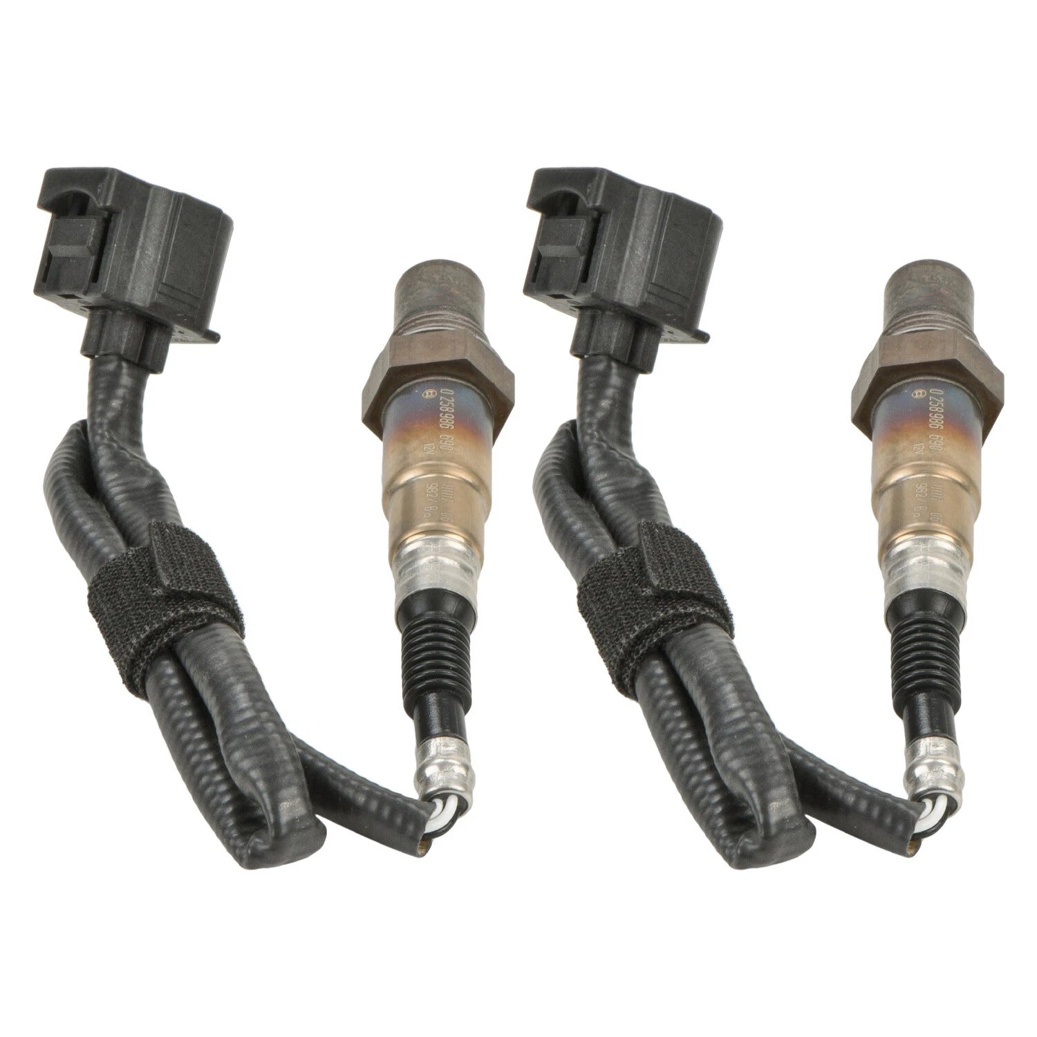 2X Bosch Upstream Oxygen Sensor for Dodge Ram 1500 4.7 V8 (2002)