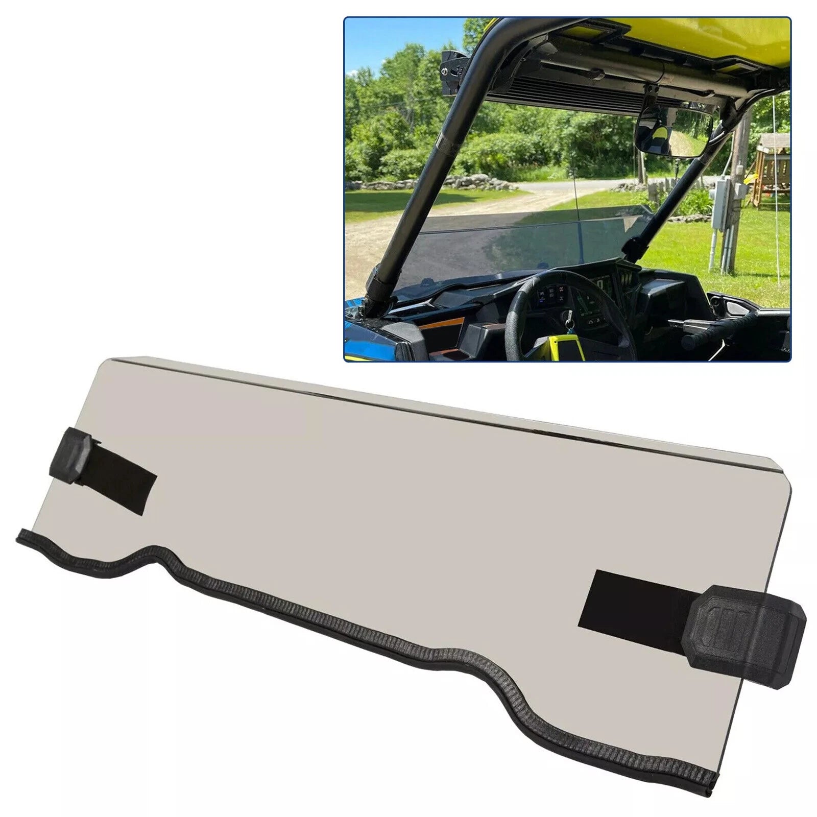 Front Half Windshield Tinted for Polaris RZR XP 1000/RZR XP 4 1000 (2014–2023)