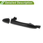 Exterior Door Handle for Kia Picanto (2011–2016) Black Rear Left