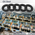 Set of 5 Oil Seal Rotary Shaft Seal TC Ring 28x50x8mm Nitrile Rubber